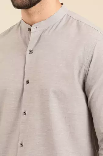 Black grey malai cotton shirt