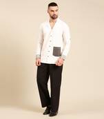 White malai cotton shirt