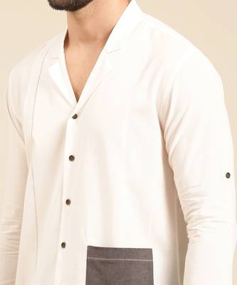 White malai cotton shirt 3