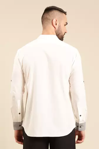 White malai cotton shirt