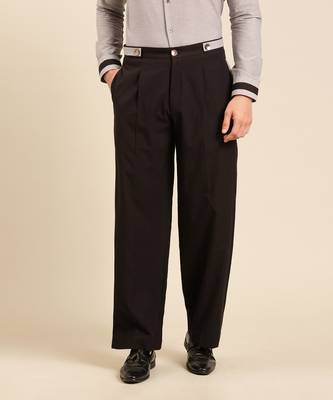 Black grey malai cotton pant 1