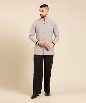 Black grey malai cotton pant 2