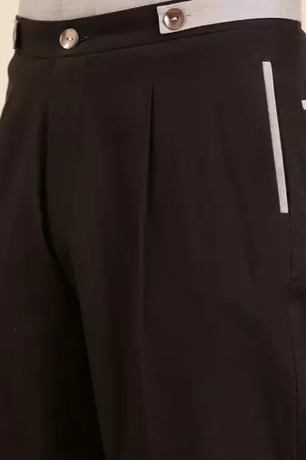 Black grey malai cotton pant