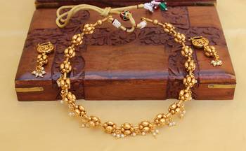 Gold platted necklace set 1