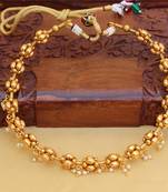 Gold platted necklace set