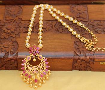 Gold platted necklace set 1