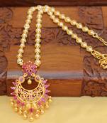 Gold platted necklace set