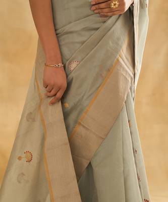 Malthi silk saree set 2