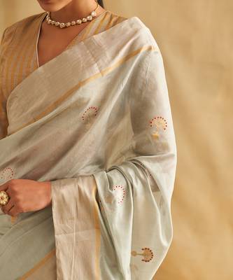 Malthi silk saree set 3