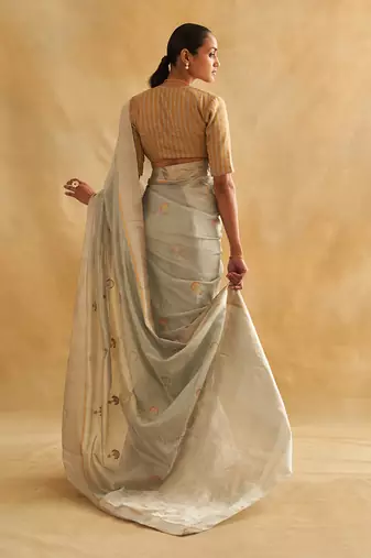 Malthi silk saree set