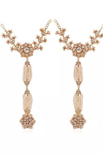 Stunning bridal hathphool set