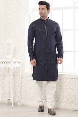 Arruga stylish gliter sequins kurta pajama 1