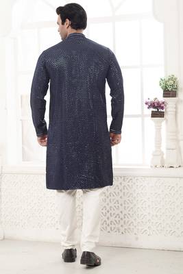 Arruga stylish gliter sequins kurta pajama 3