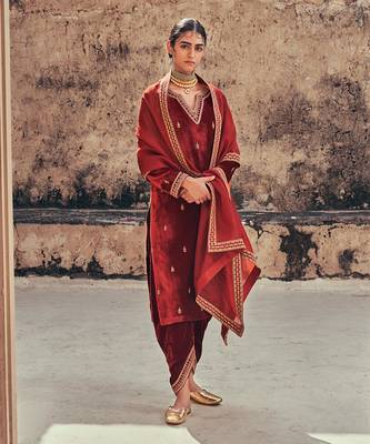 Ishrat dhoti set 1