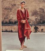 Ishrat dhoti set