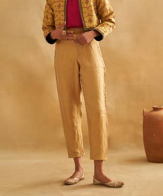 Raabiya woven trousers 1