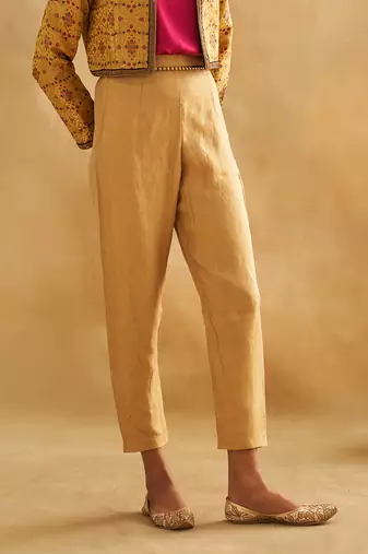 Raabiya woven trousers