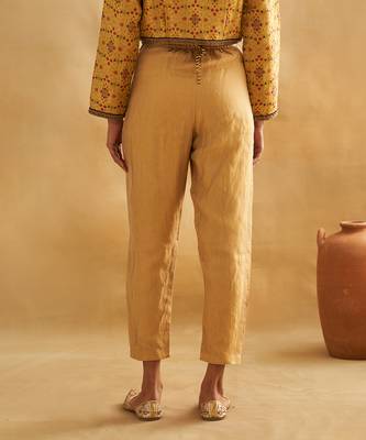 Raabiya woven trousers 3