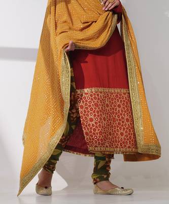 Rabia printed churidaar 1