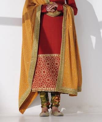 Rabia printed churidaar 2