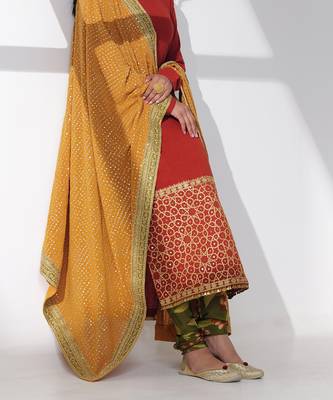 Rabia printed churidaar 3