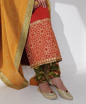 Rabia printed churidaar 4