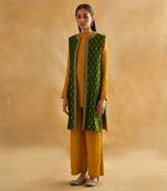 Elah long sleeveless jacket