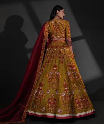 Gulshan Multicolour Lehenga Set 4