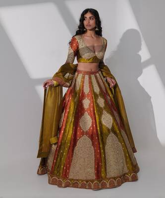 Malaya Multicolour Lehenga Set 2