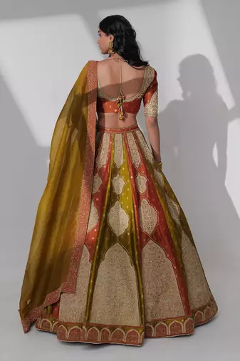 Malaya Multicolour Lehenga Set