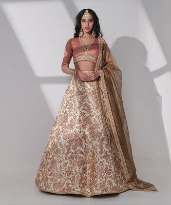 Akeera Red Lehenga Set 1