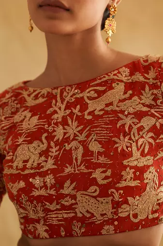 Kunjana Multicolour Lehenga Set