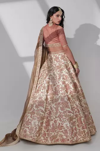 Akeera Red Lehenga Set
