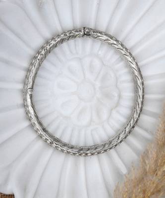 Silver handcrafted anklet 1