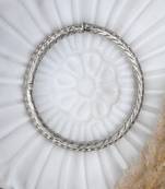 Silver handcrafted anklet