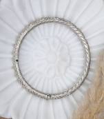 Silver handcrafted anklet