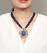 Nazia silver necklace