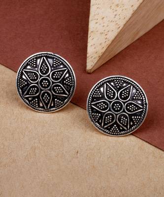 Marine silver earrings 2