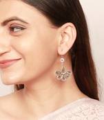 Adeena silver earrings