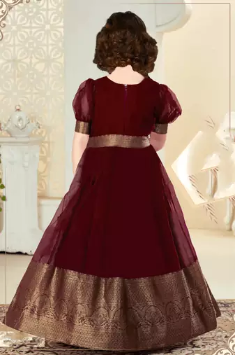 Girls maxi/full length festive/wedding dress