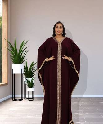 Sale!! Royal African Attire Bridesmaid Formal Wedding Dubai Moroccan Kaftan Women Dress  1