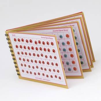 Assorted color bindi book for women & girls- total pieces- 300 1