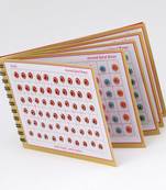 Assorted color bindi book for women & girls- total pieces- 300