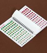 Multicolor velvet bindi book for women & girls- total pieces- 576