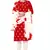 Smart Red Colour Printed Salwar Suit