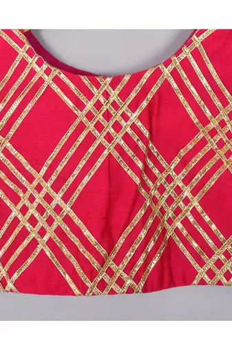 Magenta gota lehenga set