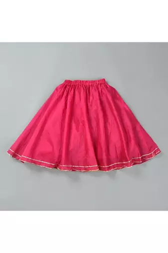 Magenta gota lehenga set