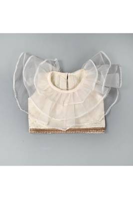 White chikankari lehenga set 3