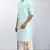 Plain cotton blend kurta pajama