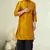 Art silk plain dhoti kurta set